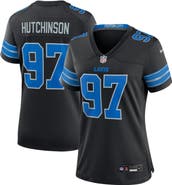 Nike Women's Nike Aidan Hutchinson Black Detroit Lions 2nd Alternate Game Jersey
