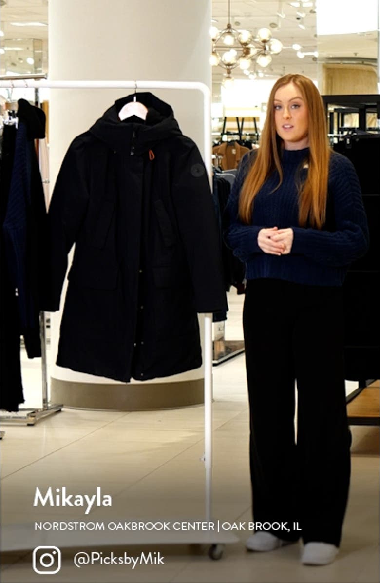 Shani Faux Fur Lined Waterproof Recycled Polyester Parka, sales video thumbnail