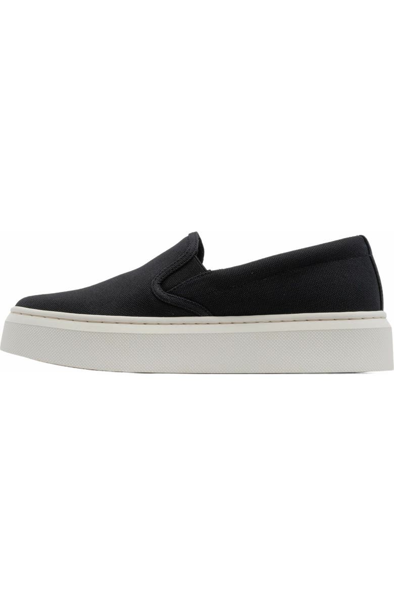 ABEO Jumpstreet Slip On Sneaker, Alternate, color, Black Canvas - Metatarsal