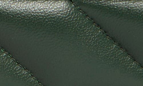 Kurt Geiger London Quilted Belt In Green