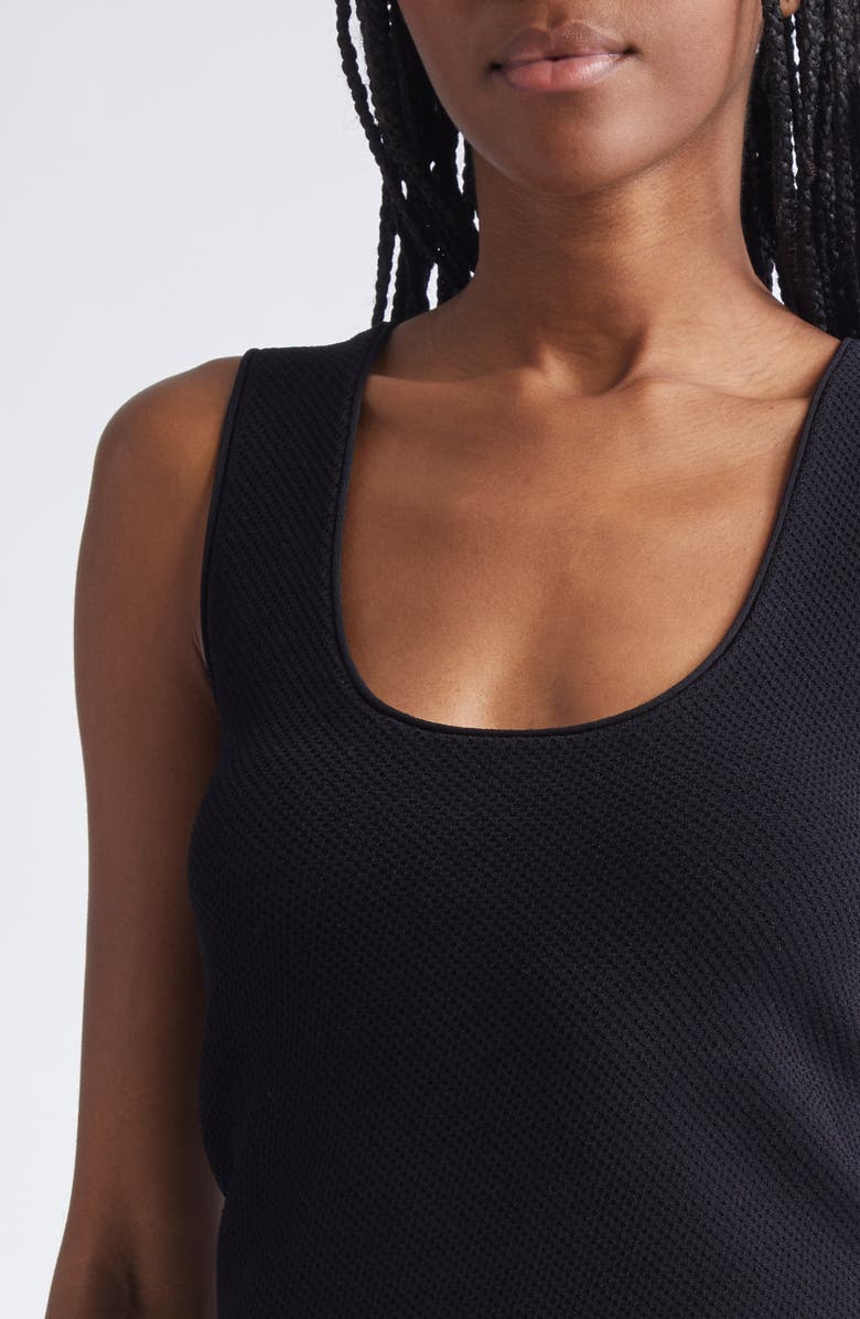 ST. JOHN Venezia Knit Tank, Alternate, color, Bk00 Black