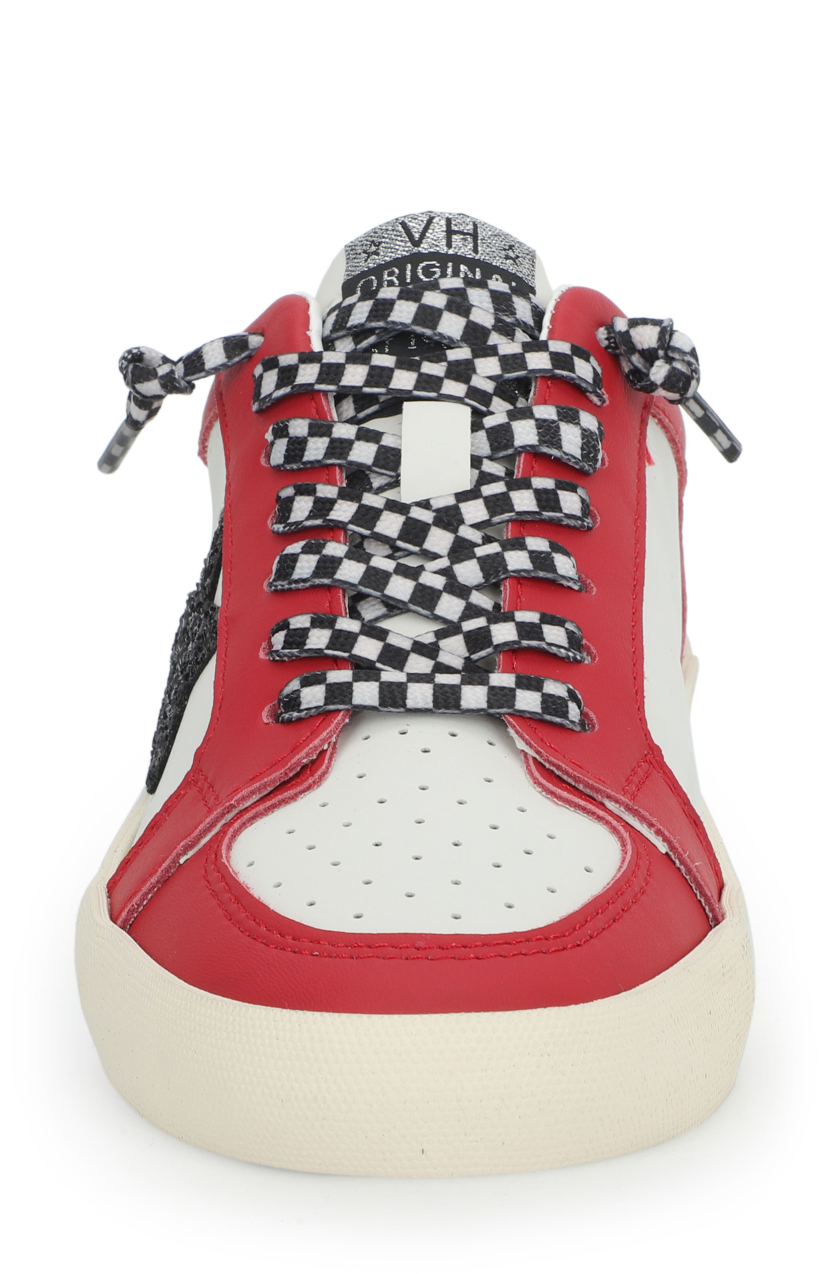 Reflex Glitter Sneaker, Alternate, color, RED MULTI