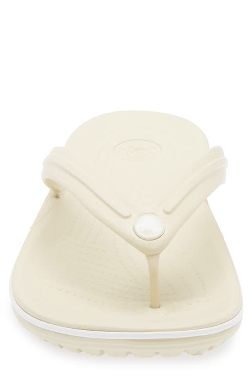 Crocs Crocband Flip Flop In Bone