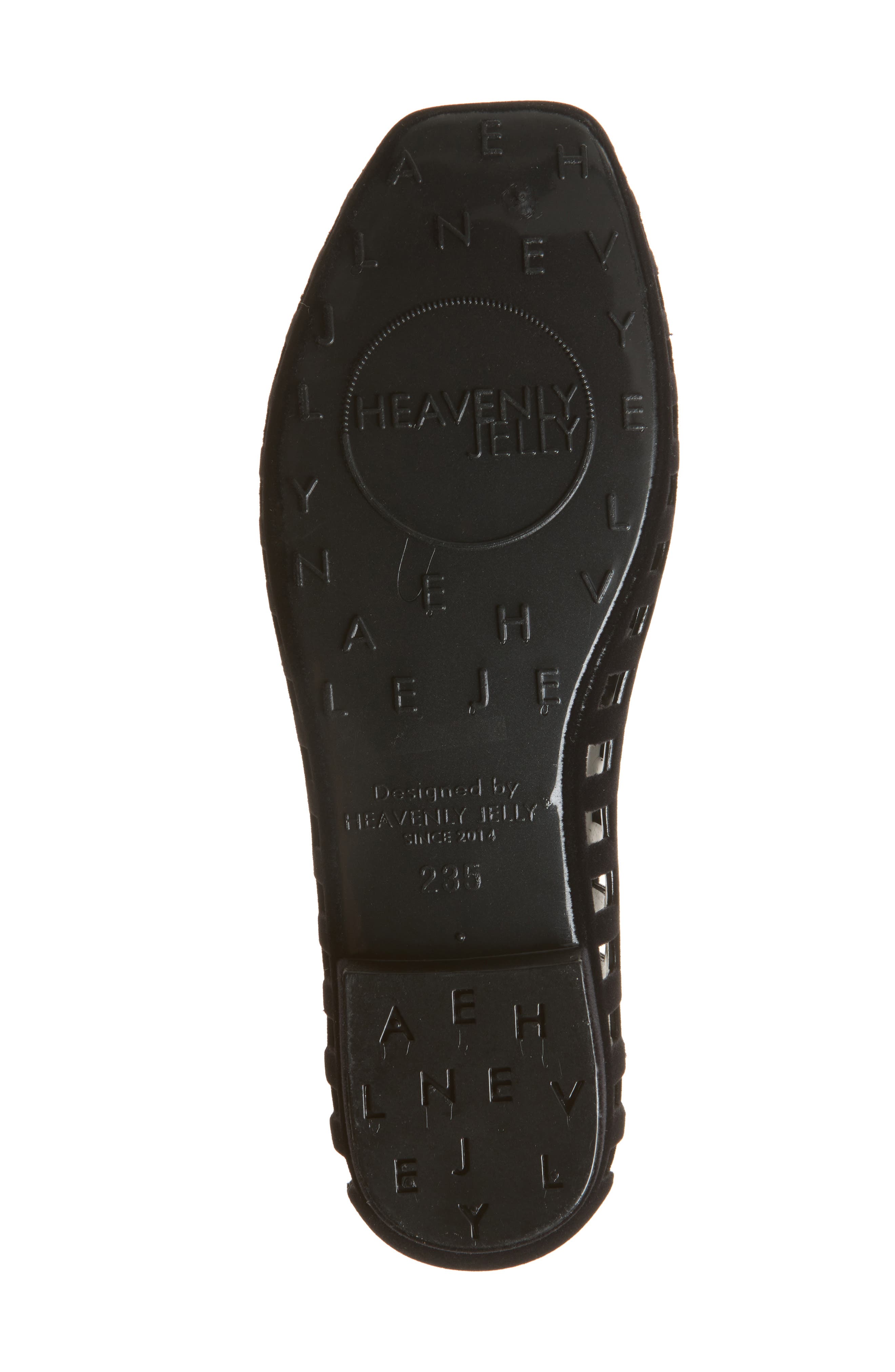 Aura Jelly Ballet Flat, Alternate, color, BLACK