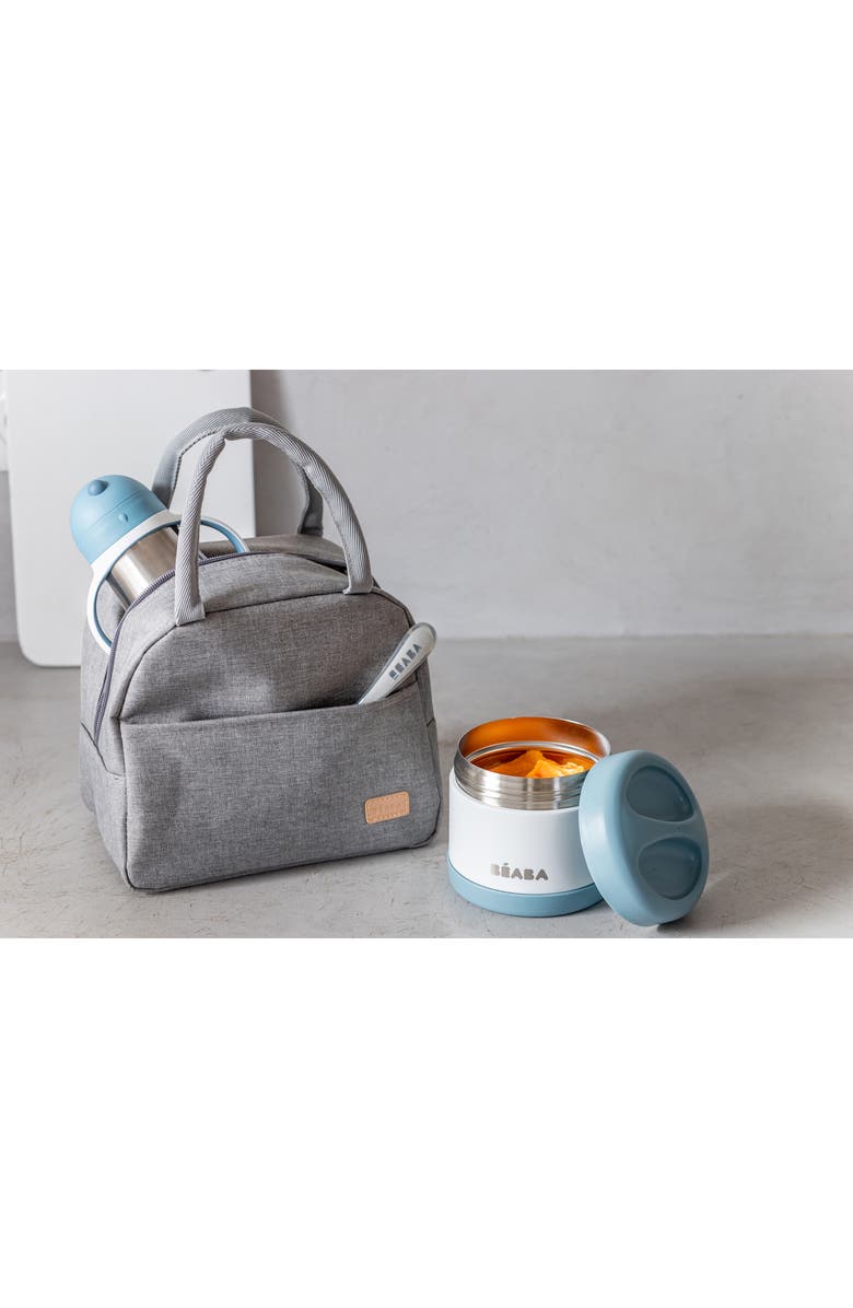 BEABA Kids
 On-the-Go Insulated Lunch Bag 
Meal Set, Alternate, color, 