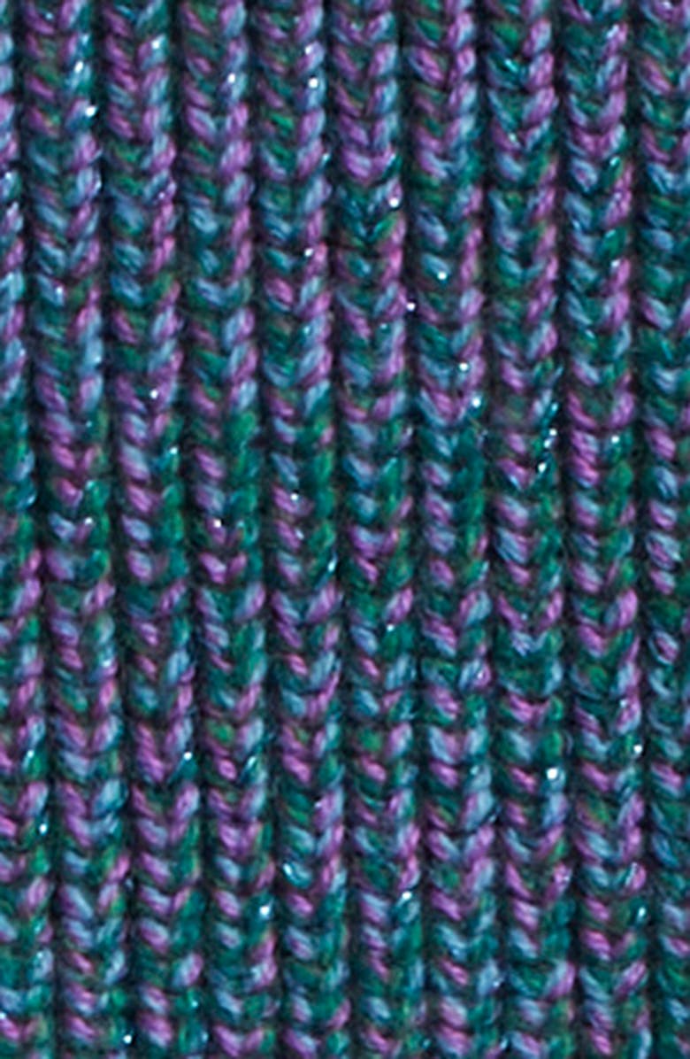 Waste Yarn Project Patti Metallic Colorblock One of a Kind Cardigan, Alternate, color, 