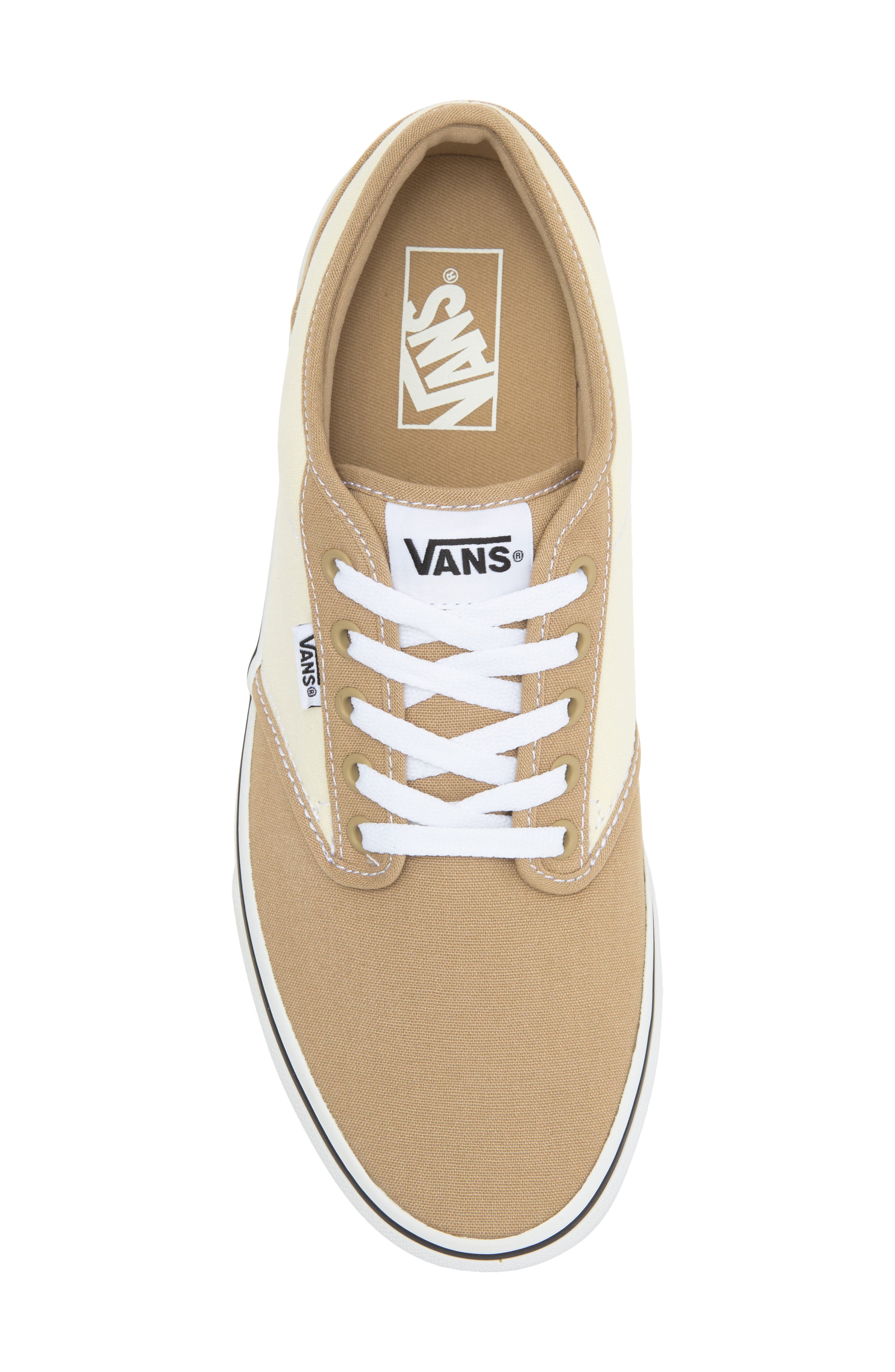 Vans Atwood Canvas Sneaker, Alternate, color, Canvas White/White