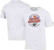 Champion Unisex Champion  White Clemson Tigers 2023 NCAA Men's Soccer National Champions Locker Room T-Shirt