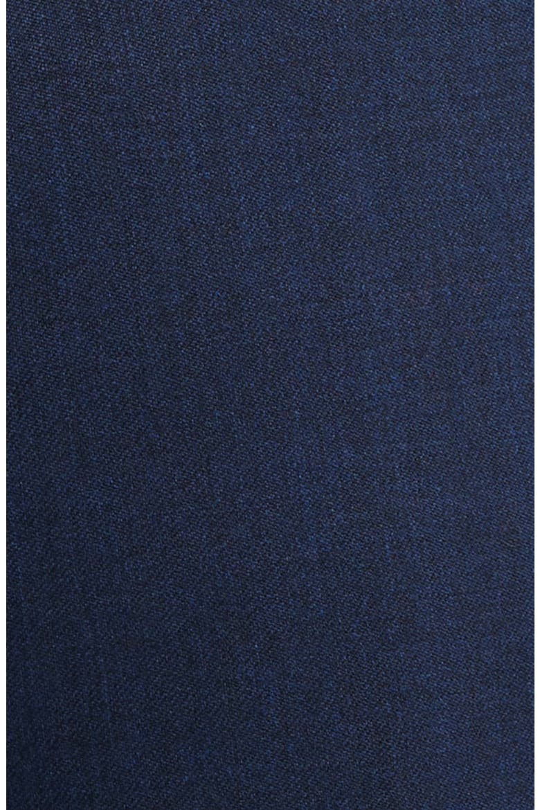 Jetsetter Flat Front Athletic Fit Stretch Wool Dress Pants, Alternate, color, LIGHT NAVY