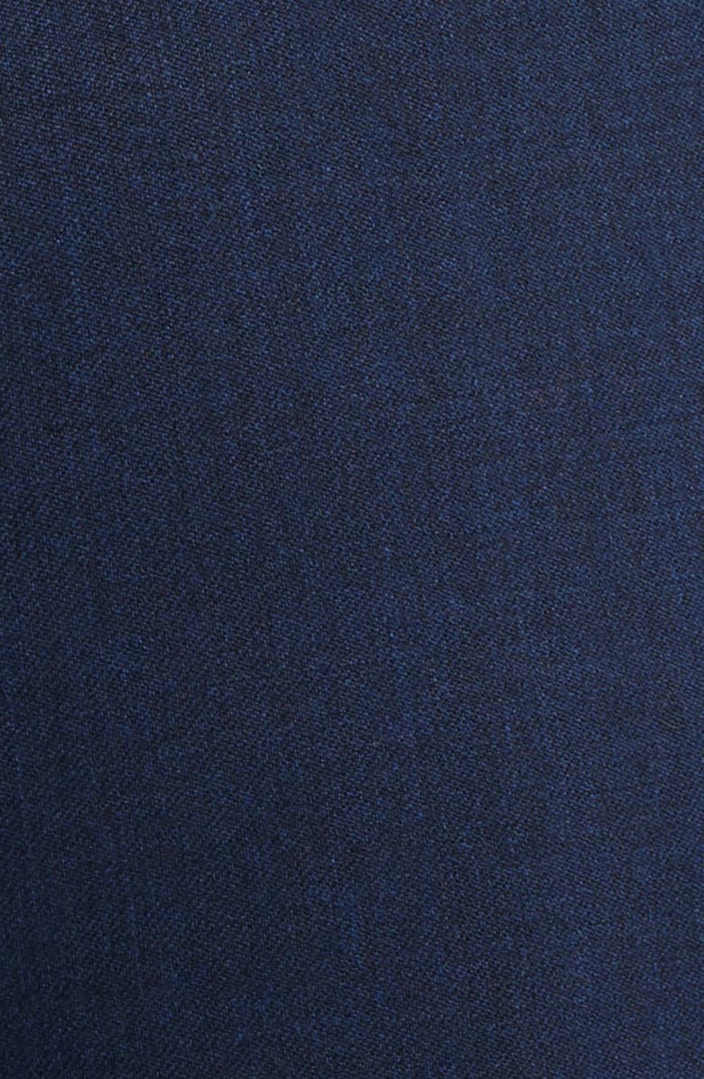 Bonobos Jetsetter Flat Front Athletic Fit Stretch Wool Dress Pants, Alternate, color, Light Navy