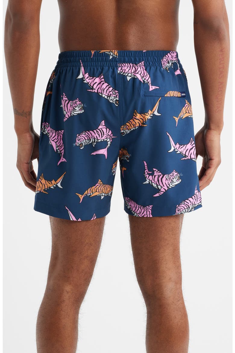 The King of the Seas Classic Lined 5.5-Inch Swim Trunks, Alternate, color, NAVY