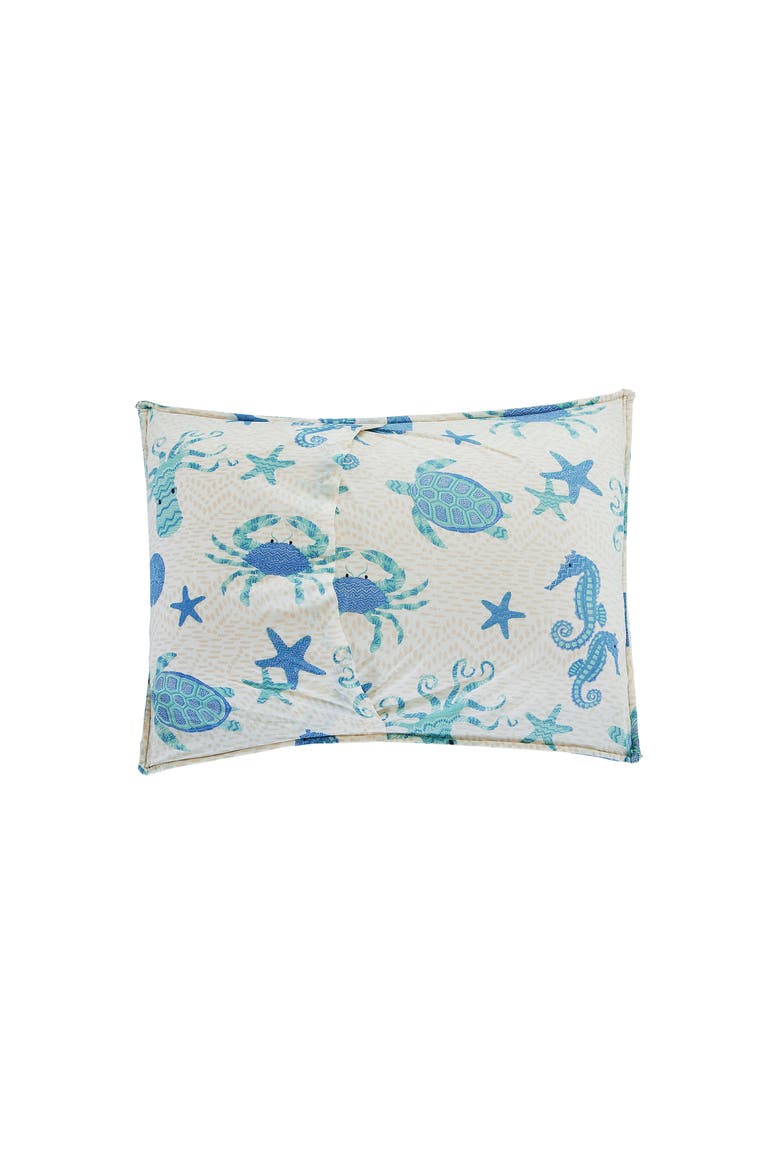 Outlook Beach Coastal Quilt Set, Alternate, color, Blue