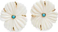 Lizzie Fortunato New Bloom Mother-of-Pearl Stud Earrings