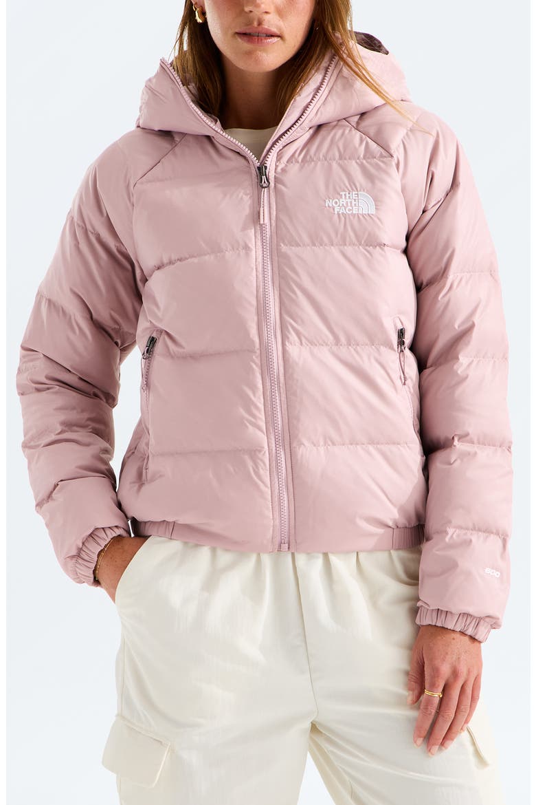 Hydrenalite Hooded Down Jacket, Main, color, METAL PINK