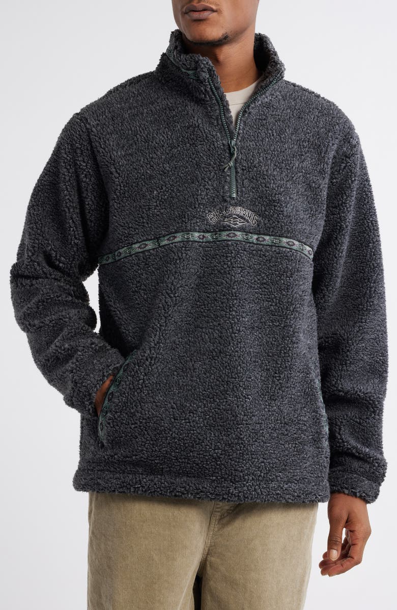 Billabong Adventure Division Boundary Tombstone Half Zip Fleece Pullover, Main, color,