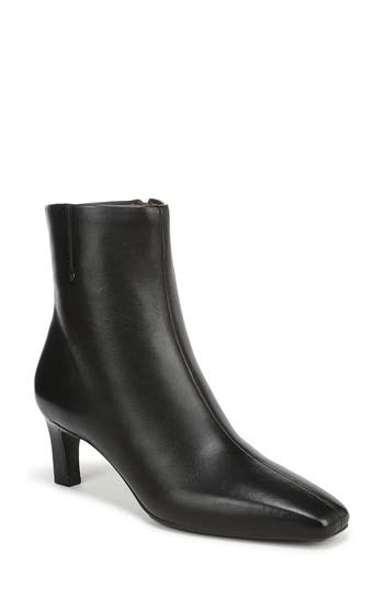 Franco Sarto Tavisha Square Toe Bootie In Black
