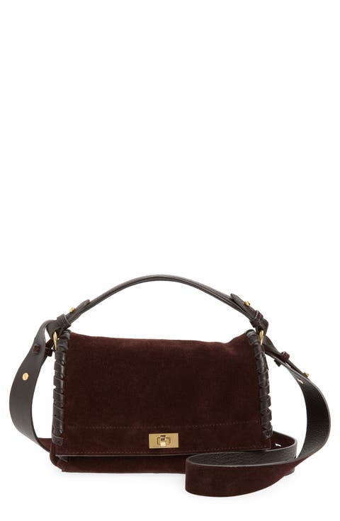 Mortimer Suede Crossbody Bag