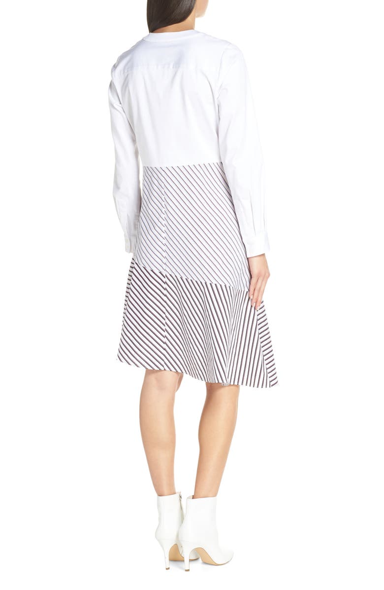 Chelsea28 Asymmetrical Shirtdress, Alternate, color, 