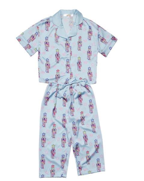 Girls' Silky Graffiti Nutcracker Short Sleeve Pants Set - Little Kid, Big Kid