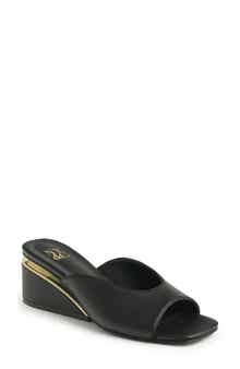 NEW YORK AND COMPANY Malany Wedge Slide Sandal