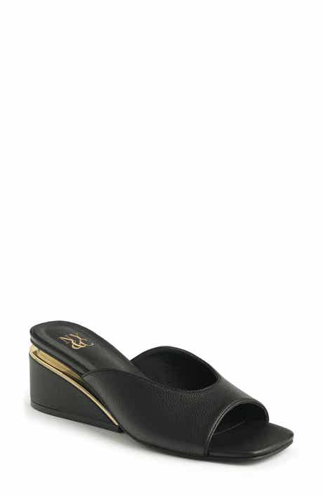 NEW YORK AND COMPANY Malany Wedge Slide Sandal