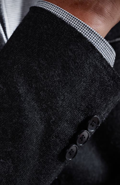 Bugatchi Wool Blend Laser Cut Blazer In Multi