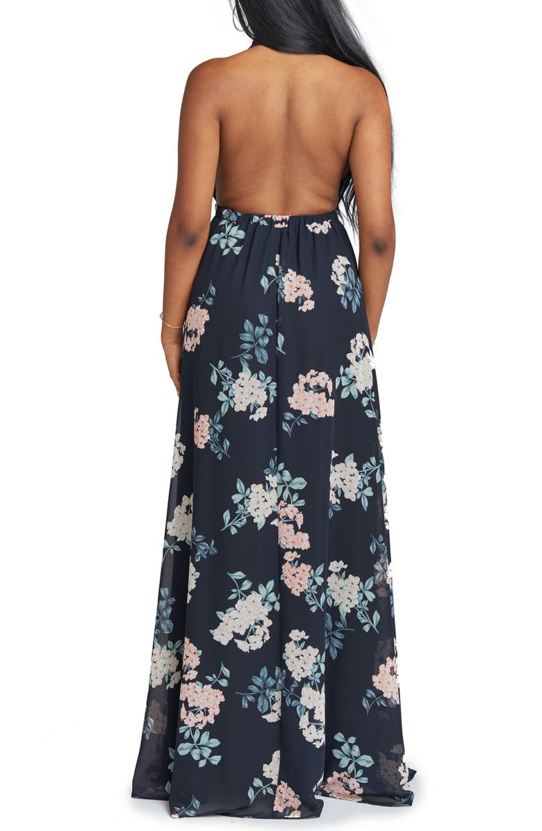 Show Me Your Mumu Luna Halter Gown, Alternate, color,