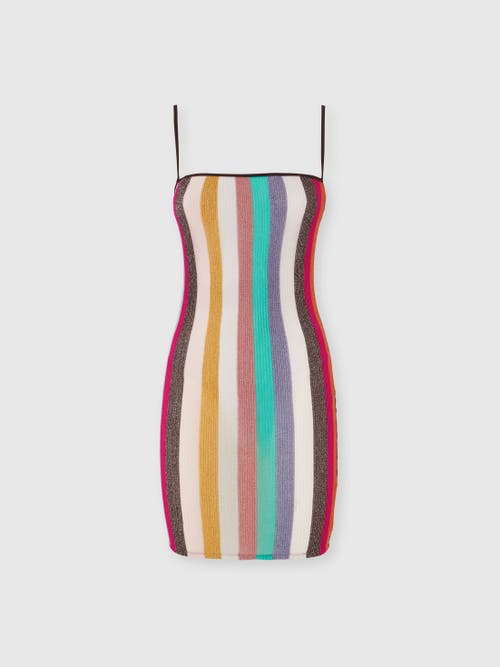 Missoni Gestreiftes Minikleid In Multicoloured