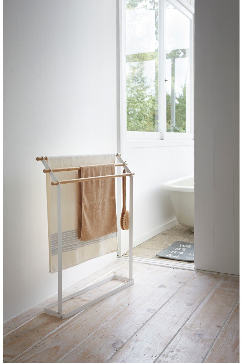 Bath Towel Hanger, Alternate, color, WHITE