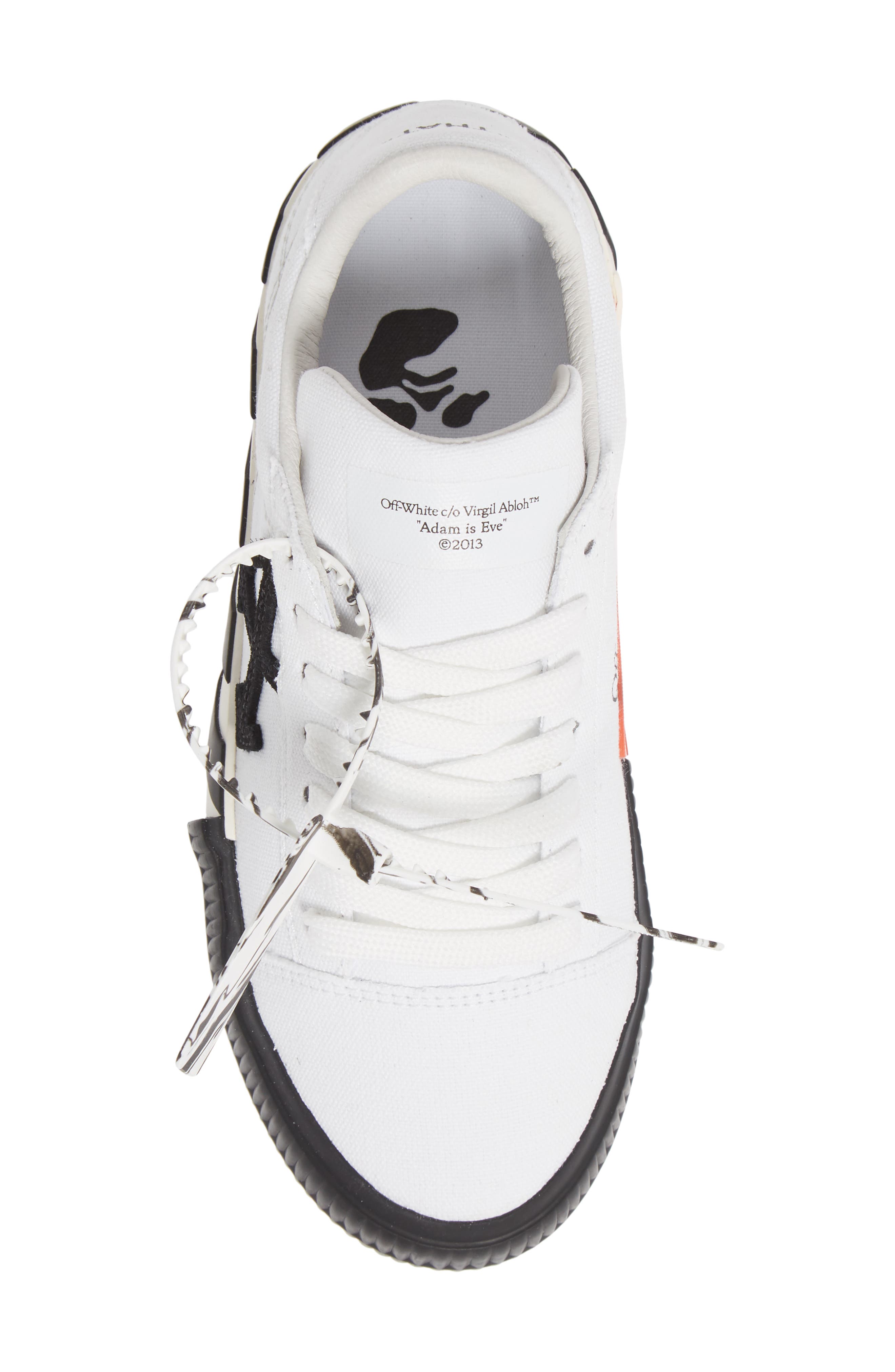 Off-White Vulcanized Low Top Sneaker, Alternate, color, 