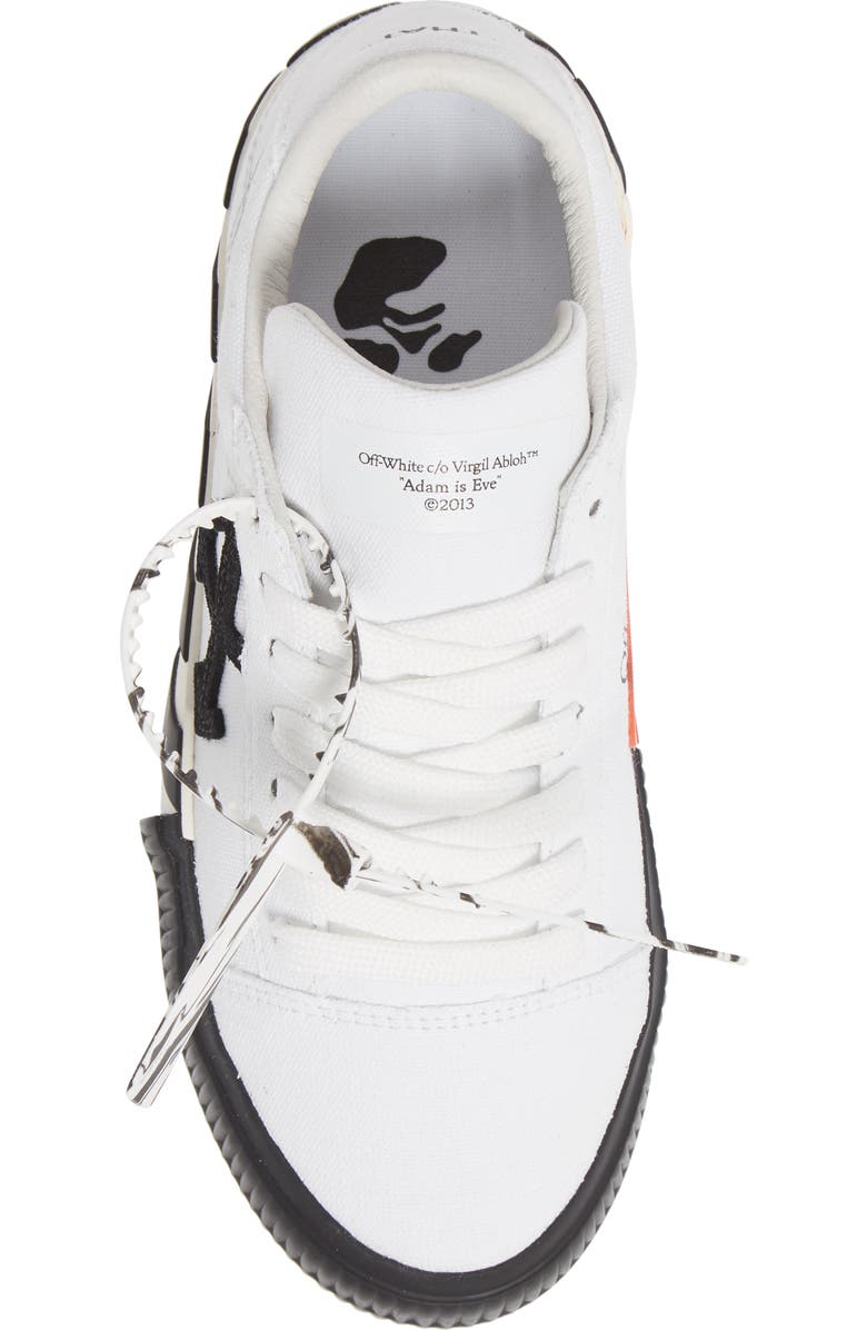 Off-White Vulcanized Low Top Sneaker, Alternate, color,