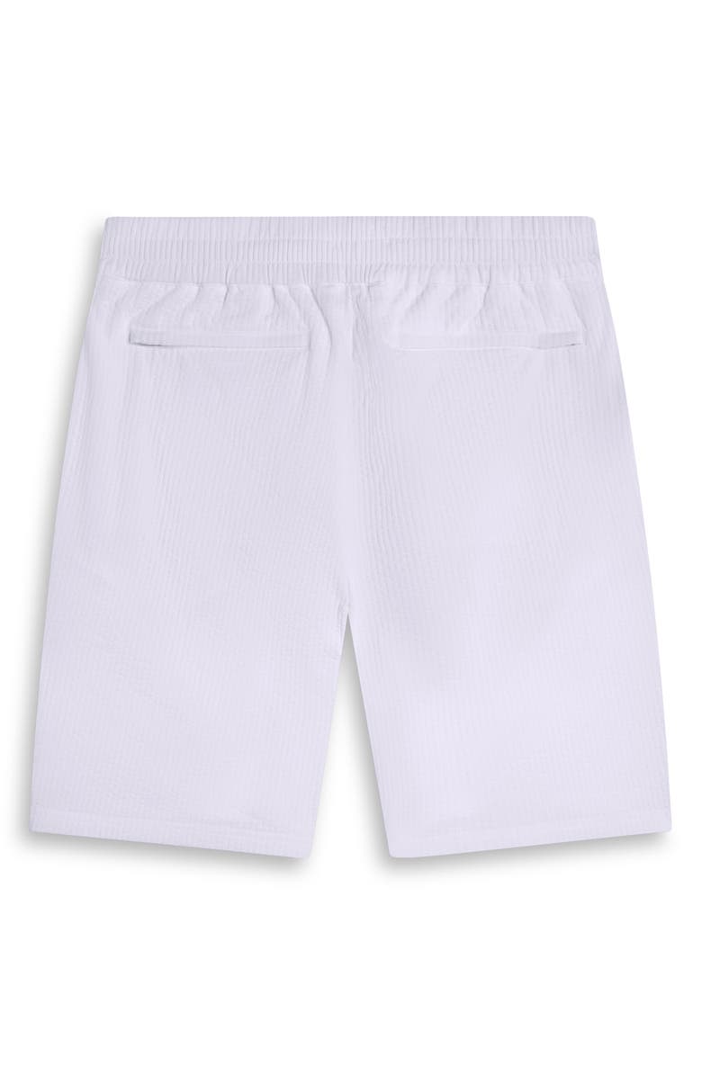 Bugatchi Cotton Blend Seersucker Shorts, Alternate, color, 