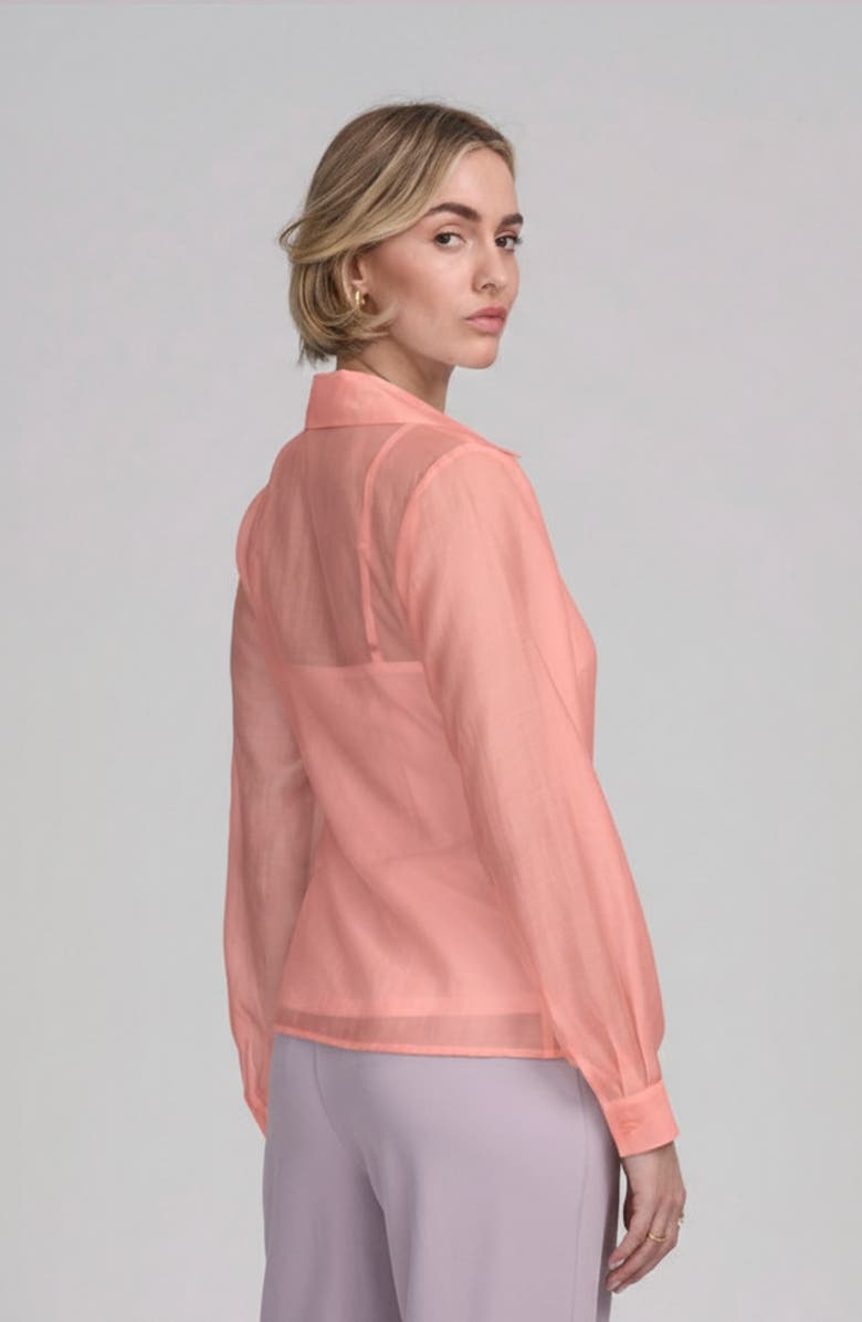 ELLE Collection Hardware Shirt, Alternate, color, Blush