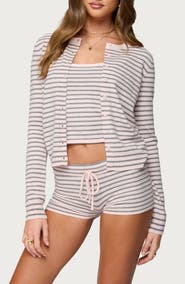 EDIKTED Liillian Stripe Cardigan