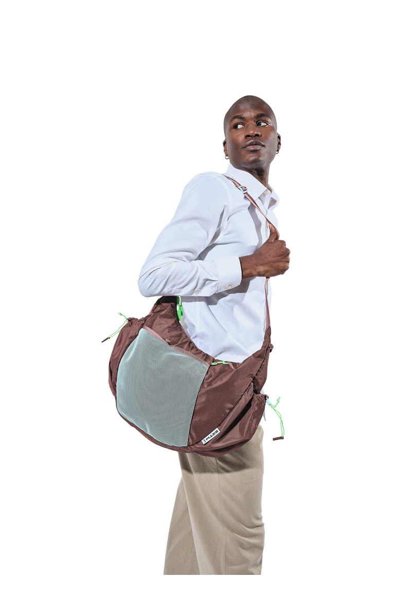 Baboon to the Moon Crescent Crossbody Big 8L, Alternate, color, Mint Chip