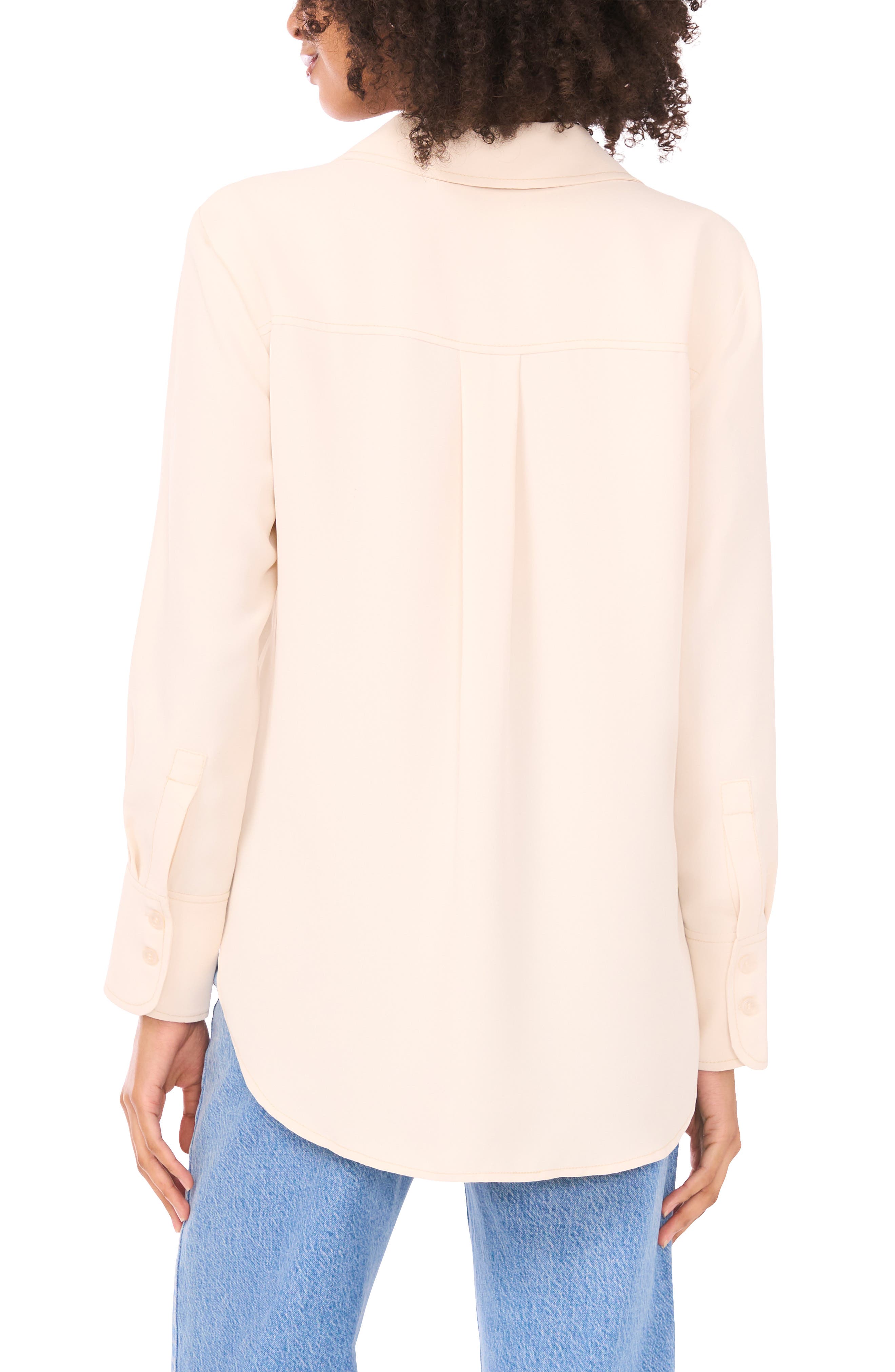Half Placket Popover Top - image 4