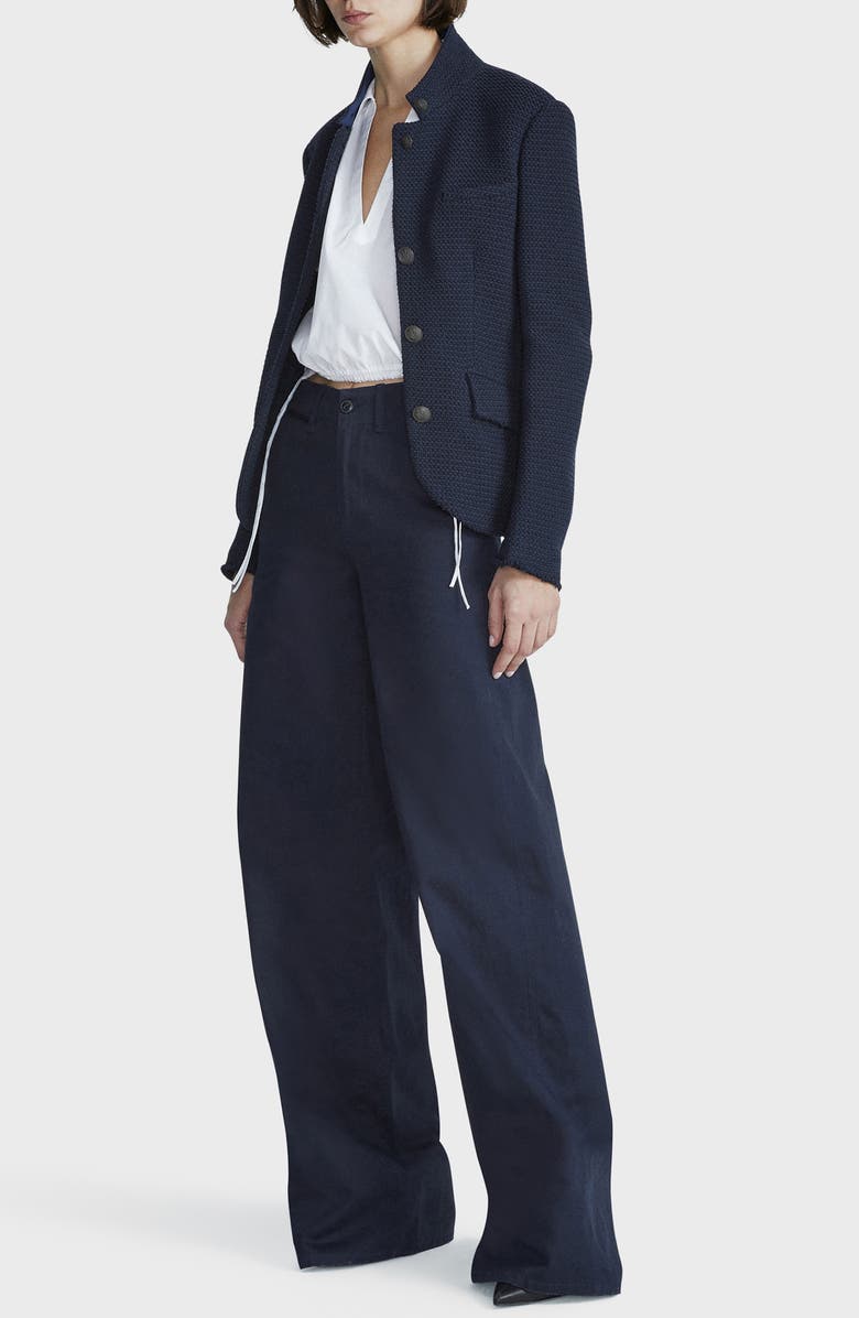 rag & bone Slade Tweed Blazer, Alternate, color, 