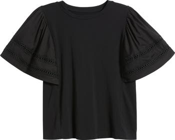 Treasure & Bond Mixed Media Top | Nordstrom