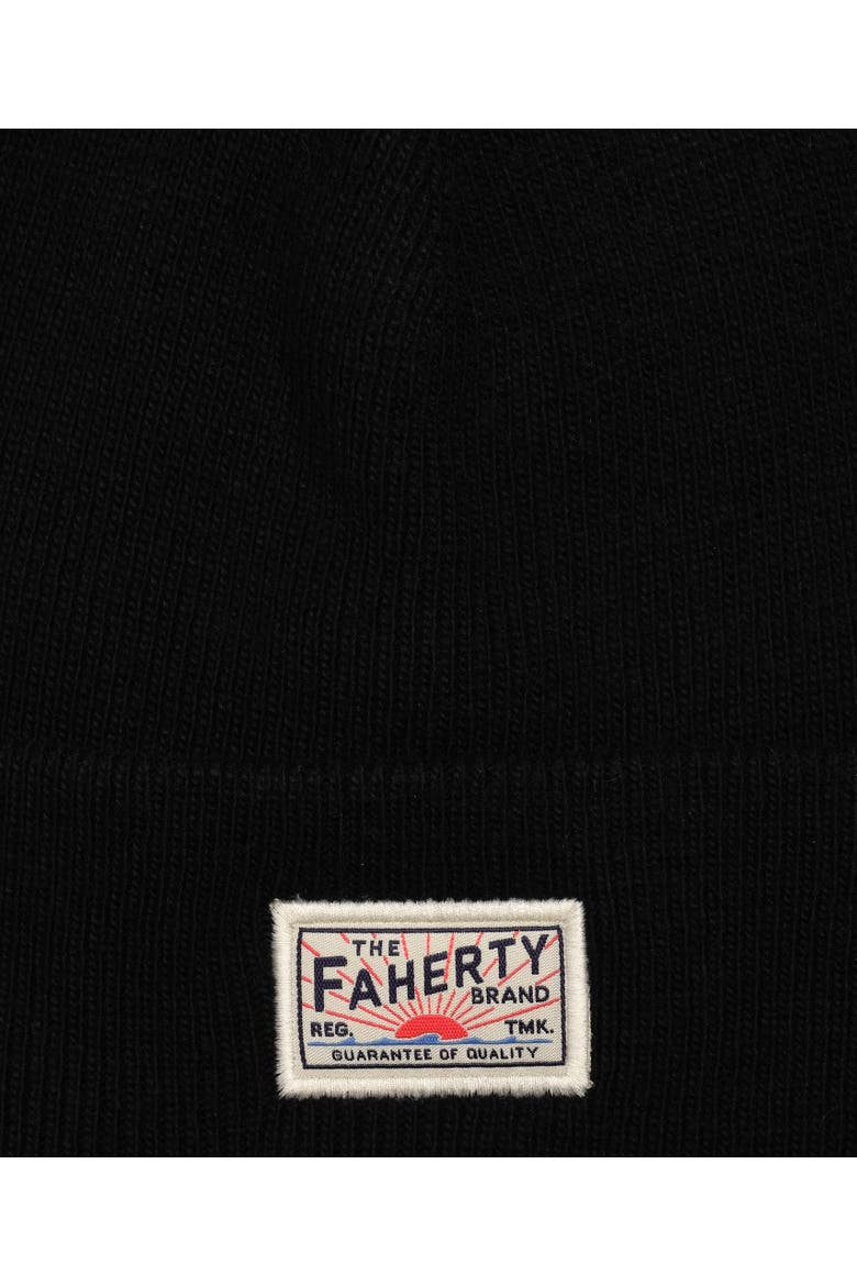 Core Logo Beanie, Alternate, color, Black