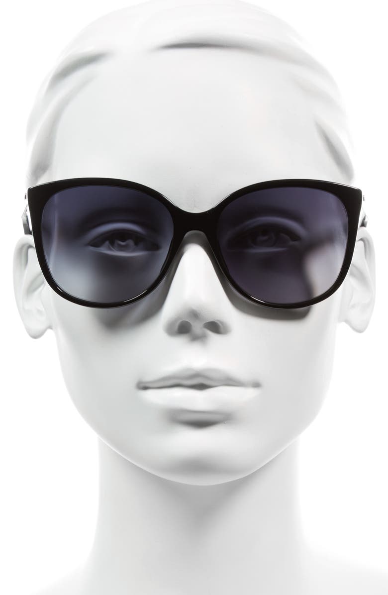 Marc Jacobs The Marc Jacobs 56mm Gradient Lens Butterfly Sunglasses, Alternate, color,