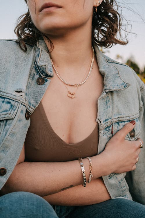 Elliot Young Two Tone Sterling Silver Curb Chain Necklace With 14k Sailer Lock In Silver