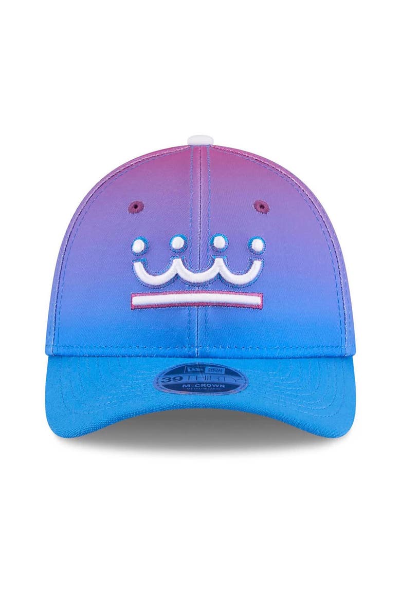 Men's New Era Purple/Blue Kansas City Royals 2026 City Connect M-Crown 39THIRTY Flex Hat, Alternate, color, Purple