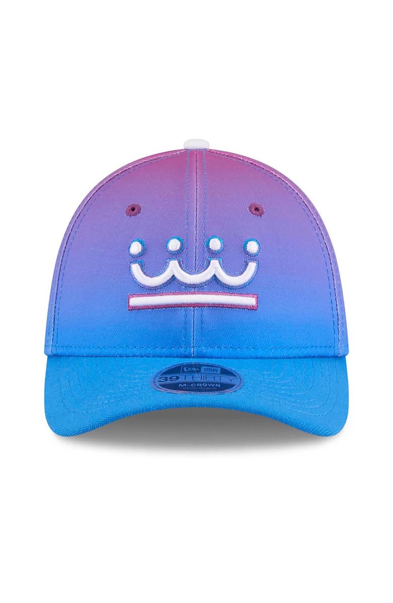 New Era Men's New Era Purple/Blue Kansas City Royals 2026 City Connect M-Crown 39THIRTY Flex Hat, Alternate, color, Purple