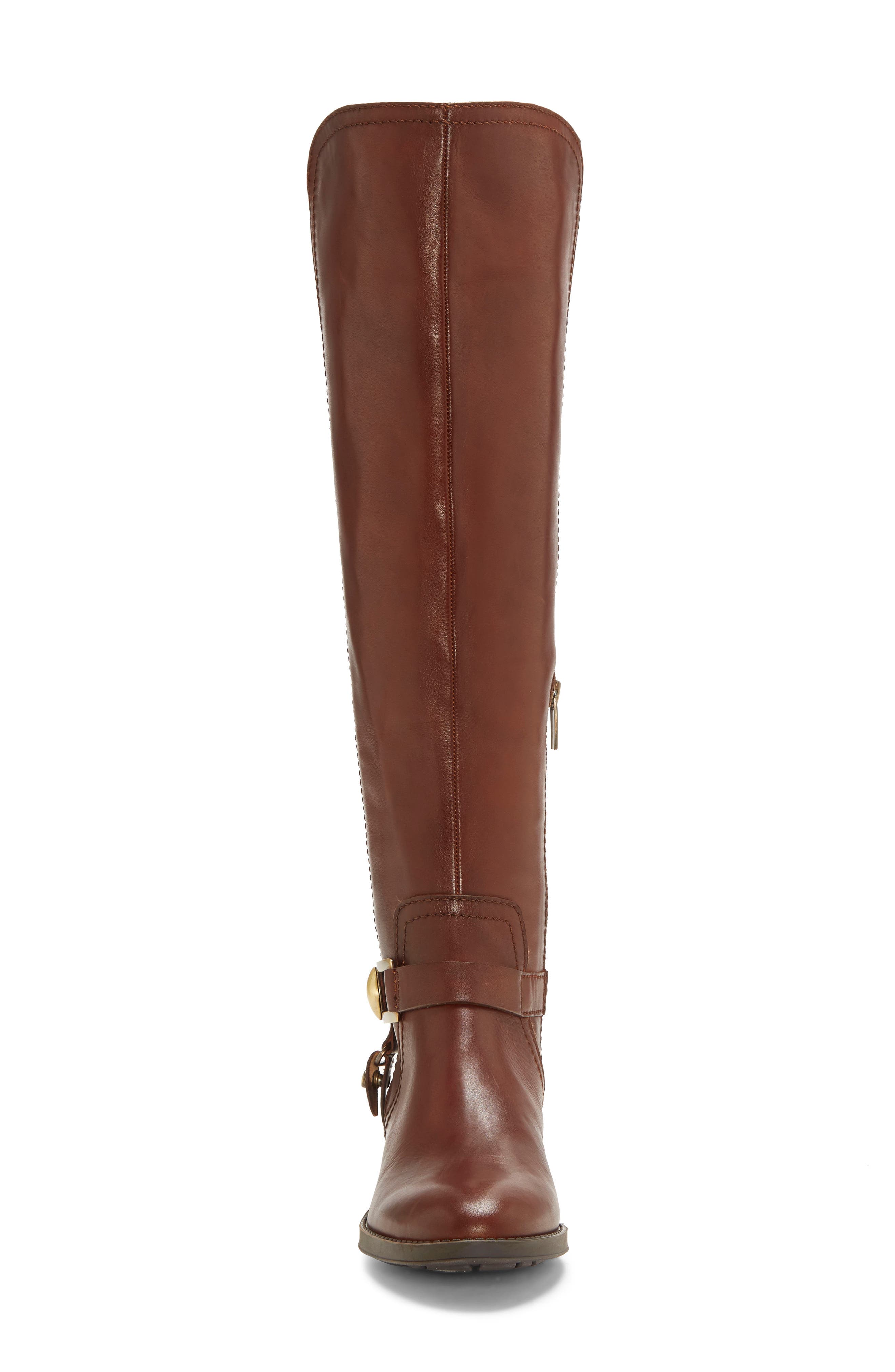 Pearley Knee High Riding Boot, Alternate, color, BROWN MOSS LEATHER
