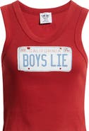 BOYS LIE Drivers License Randy Rib Tank