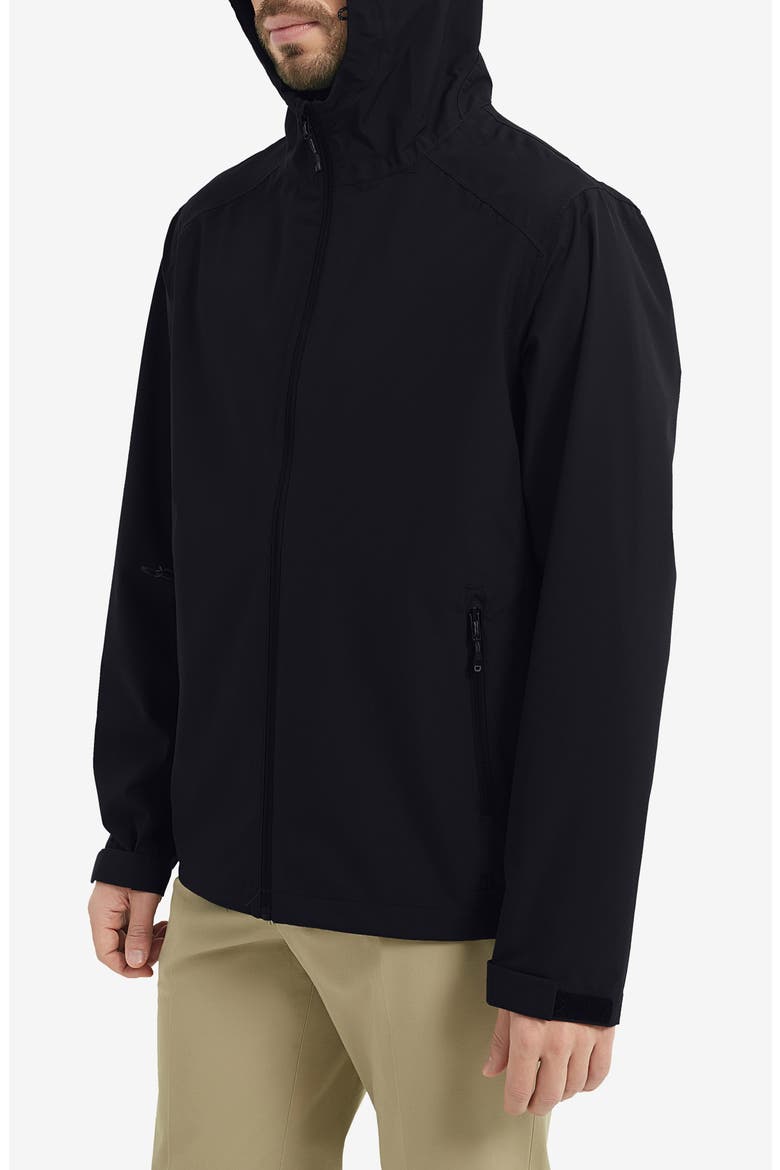 Seam Sealed 2.0 Waterproof Hooded Jacket, Alternate, color, BLACK