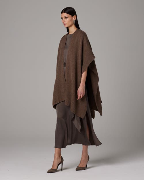 Voz Solid Alpaca Duster In Coffee