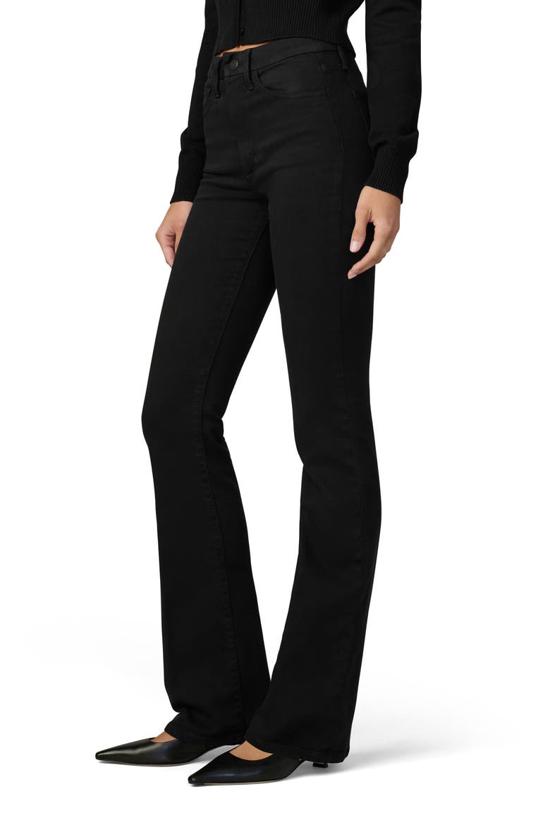 The Hi Honey Curvy Bootcut Jeans, Alternate, color, BLACK