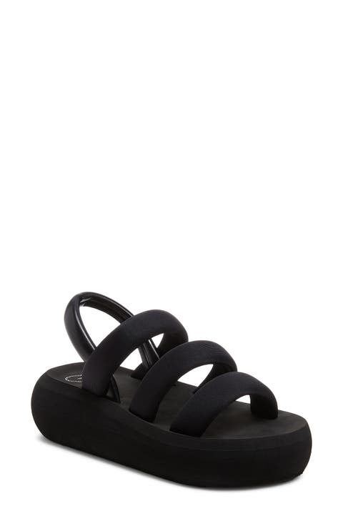 Smile Slingback Platform Sandal