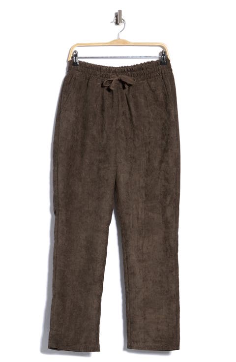 Corduroy Pull-On Joggers